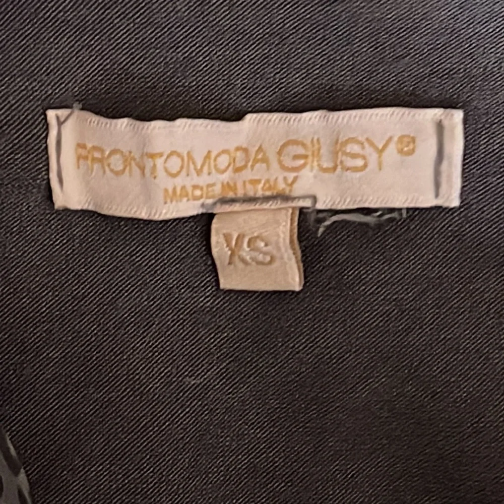 Prontomoda Giusy 100% silk Italian blouse XS